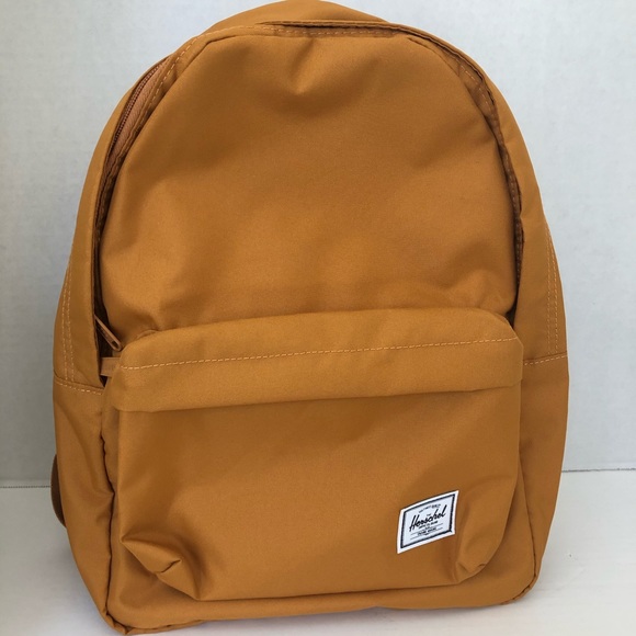 herschel mustard backpack